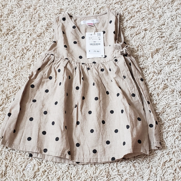 linen baby girl dress